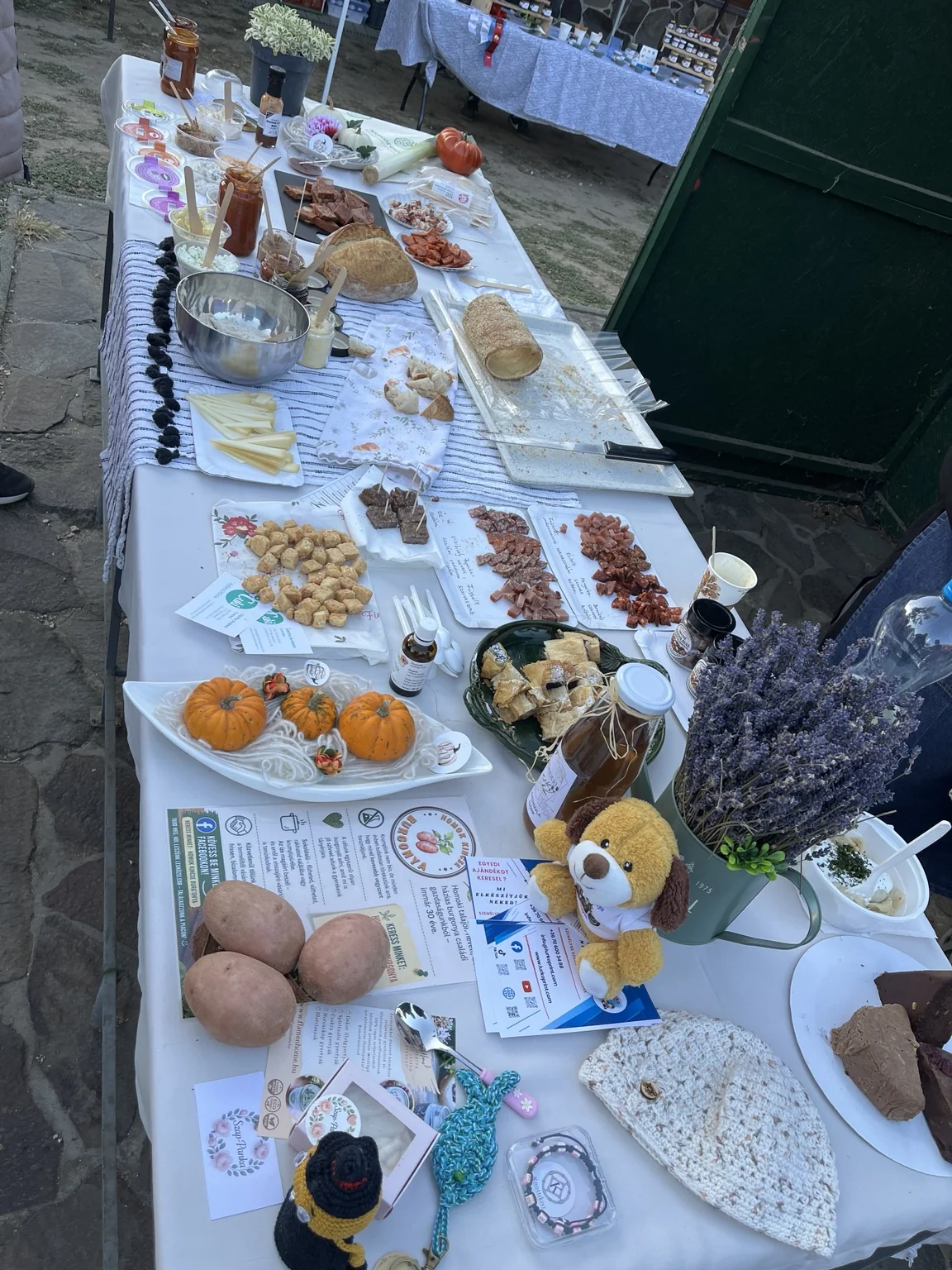 Termelői vendégasztal kóstolókkal